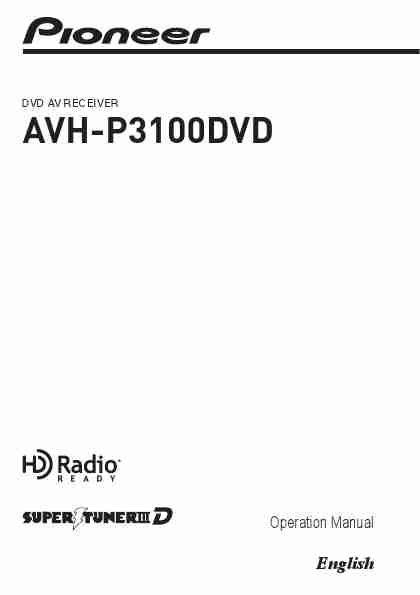Pioneer Car Video System AVH-P3100DVD-page_pdf